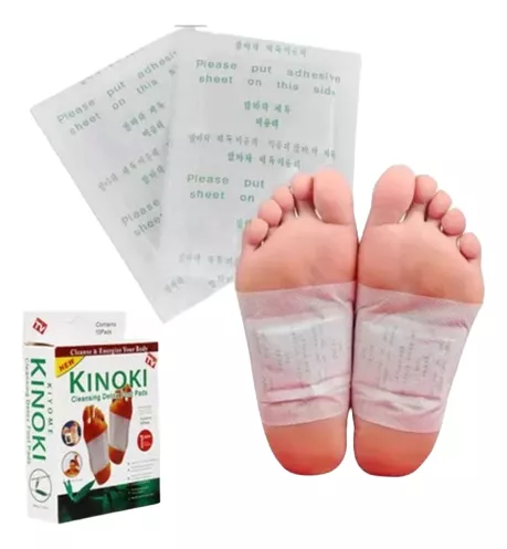 Miniatura 4 de Parches Detox Kinoki Para Pies Natural
